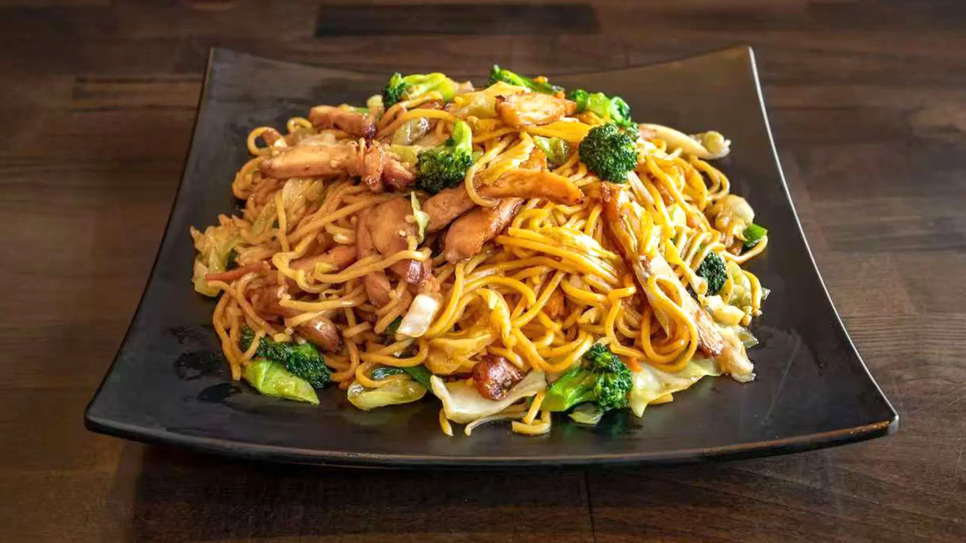 Koya-Sushi-Japanese-Restaurant-Chicken-Yakisoba-Fontana Chicken Yakisoba from Koya Sushi, a Japanese Restaurant in Fontana
