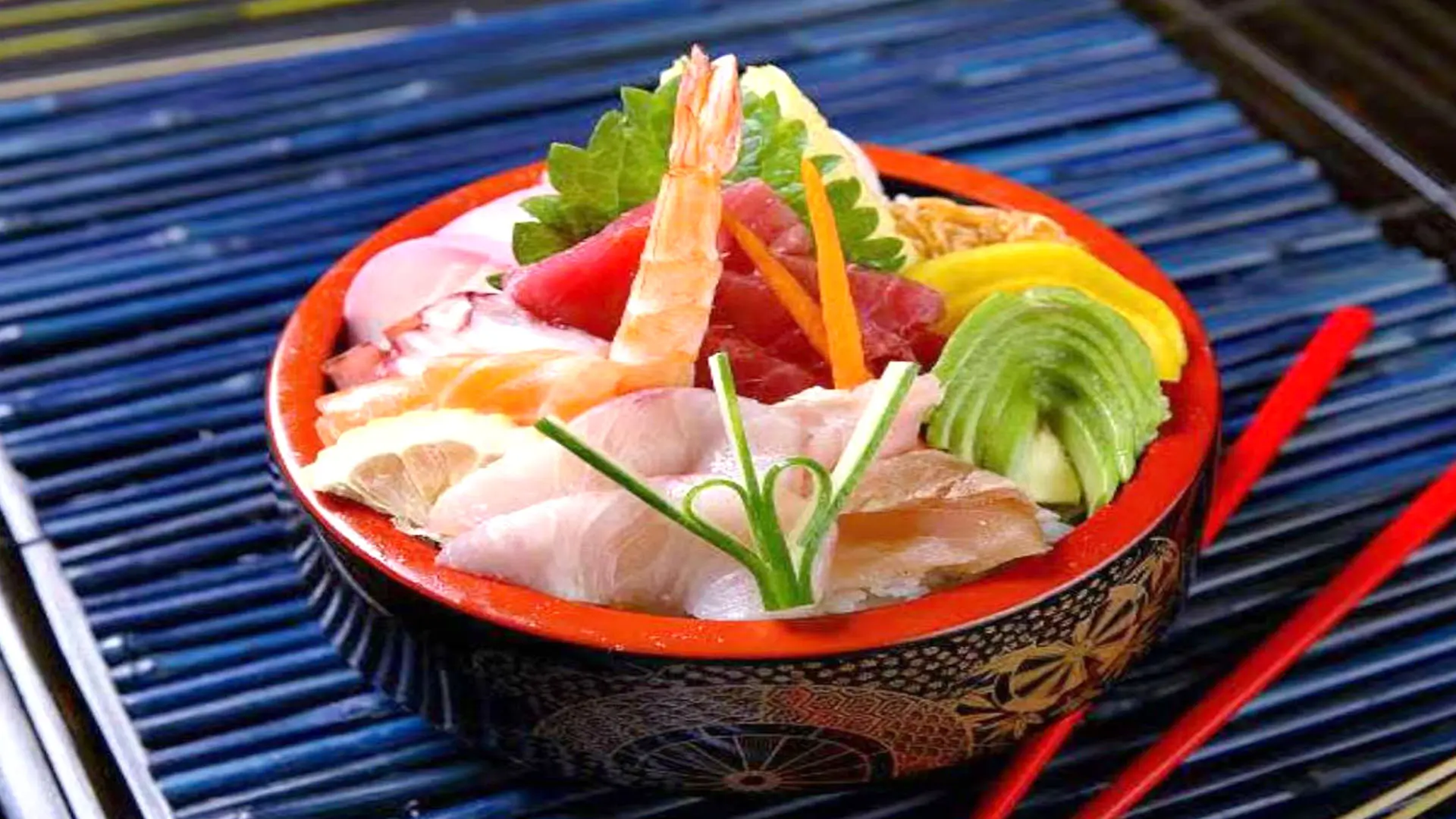 Koya-Sushi-Japanese-Restaurant-Chirashi-Bowl-Fontana Chirashi Bowl from Koya Sushi, a Japanese Restaurant in Fontana